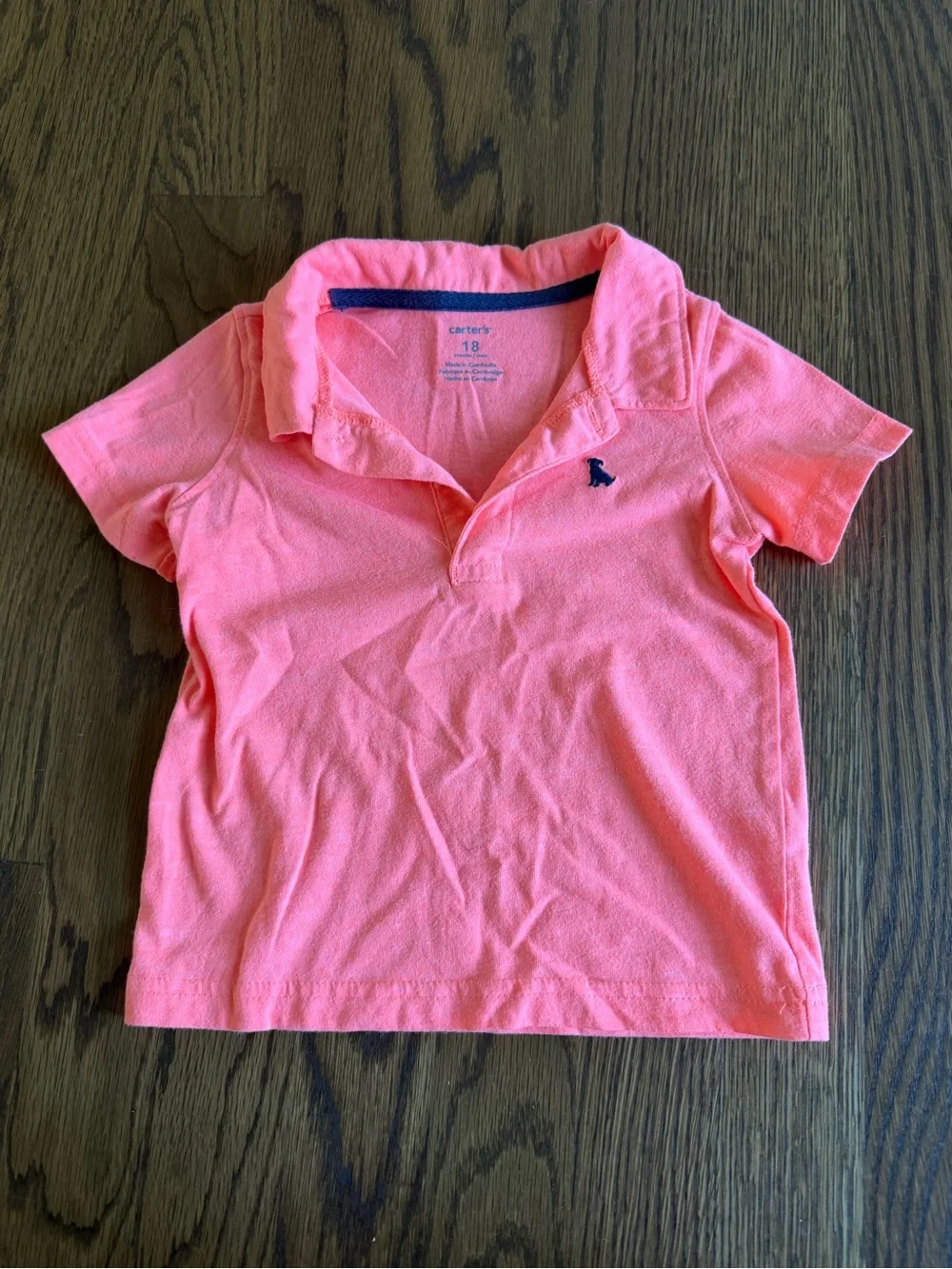Carter's Bright Short Sleeve Tops, size 18M